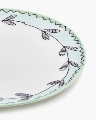 Blossom Milk Midnight Flowers Plates (Various Sizes)