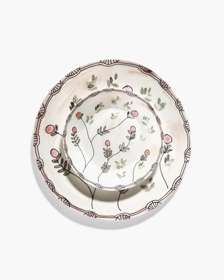 Large Mirtillo Serving Plate