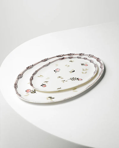 Small Mirtillo Oval Plate