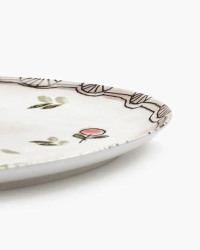 Small Mirtillo Oval Plate