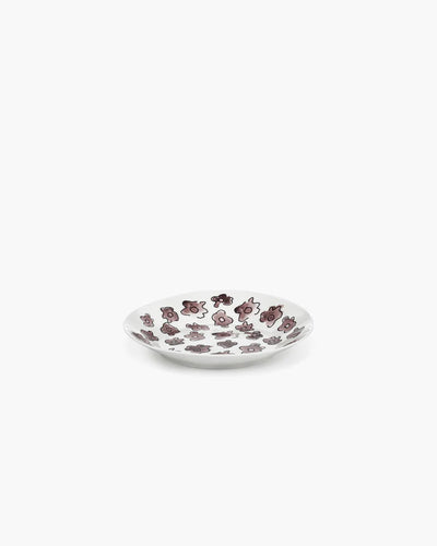 Small Dark Viola Deep Plate