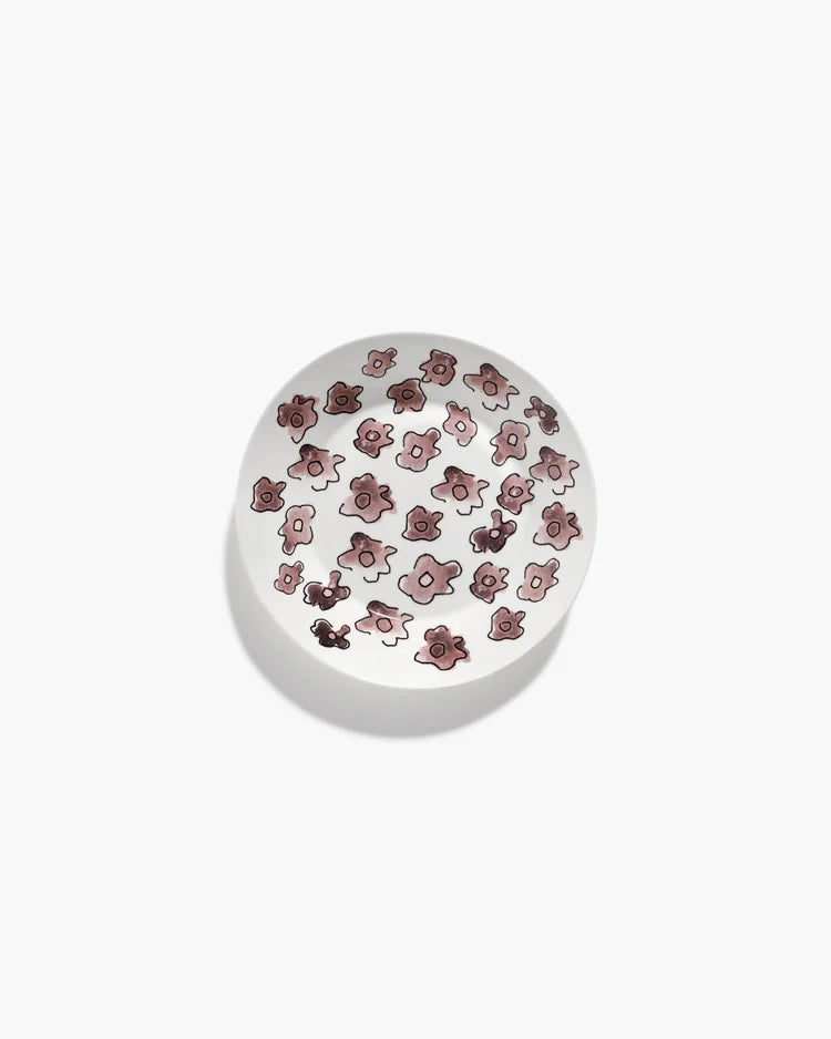 Small Dark Viola Deep Plate