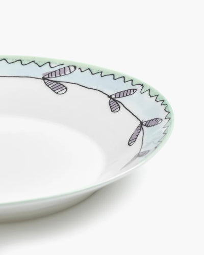 Blossom Milk Deep Plates