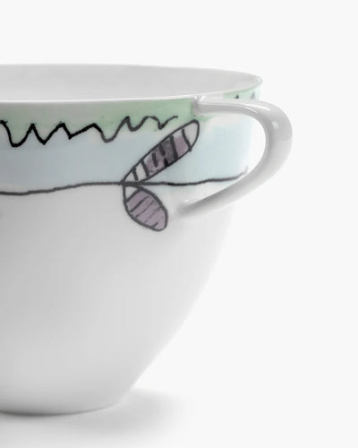 Cappuccino Cup Blossom Milk Midnight Flowers