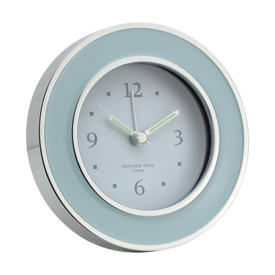 Blue & Silver Alarm Clock