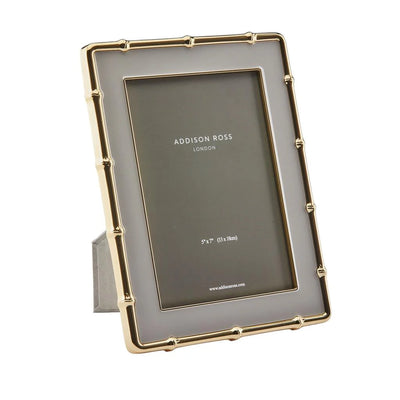 Chiffon & Gold Bamboo Frame