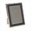Navy & Gold Bamboo Frame