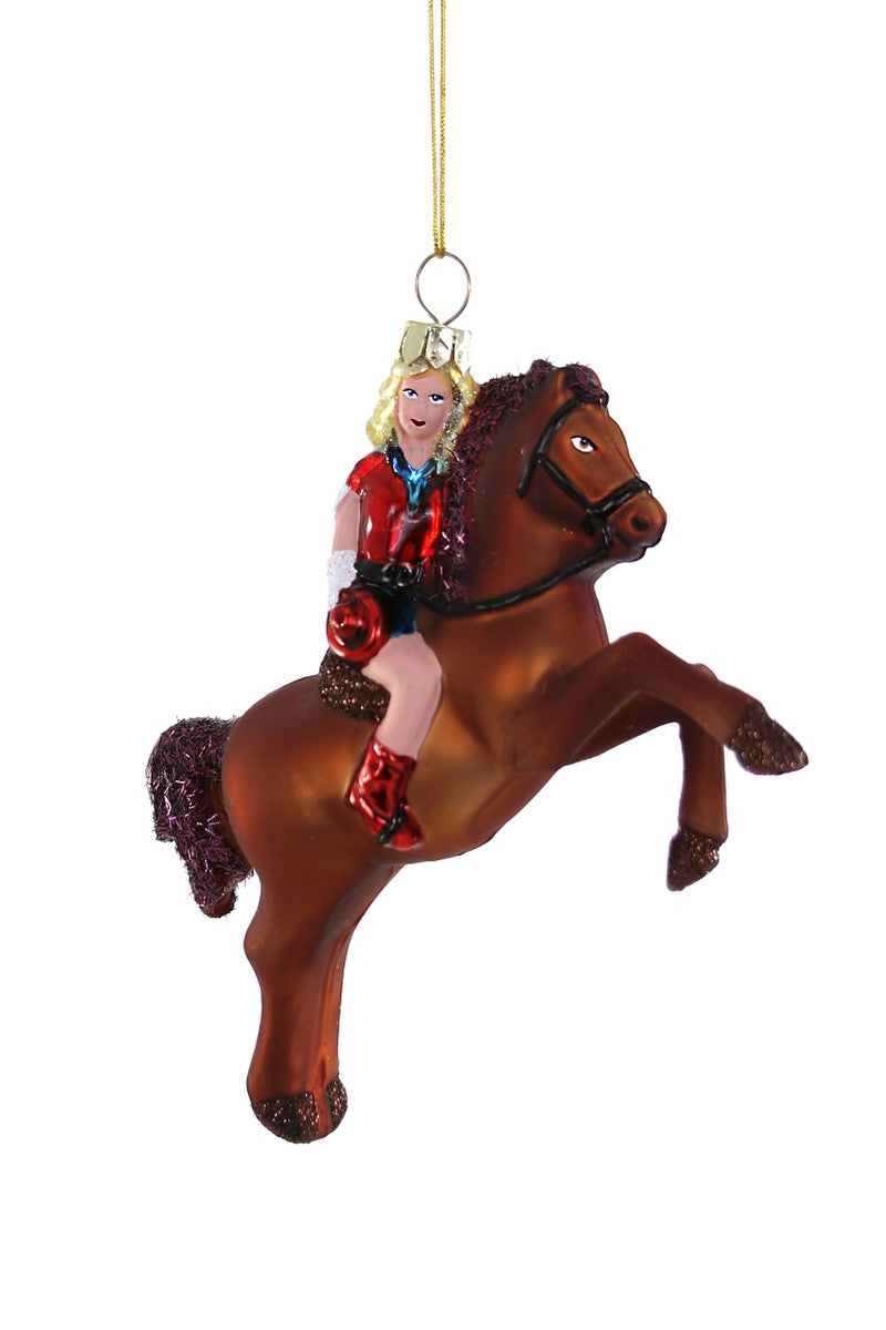 Cowgirl Ornament