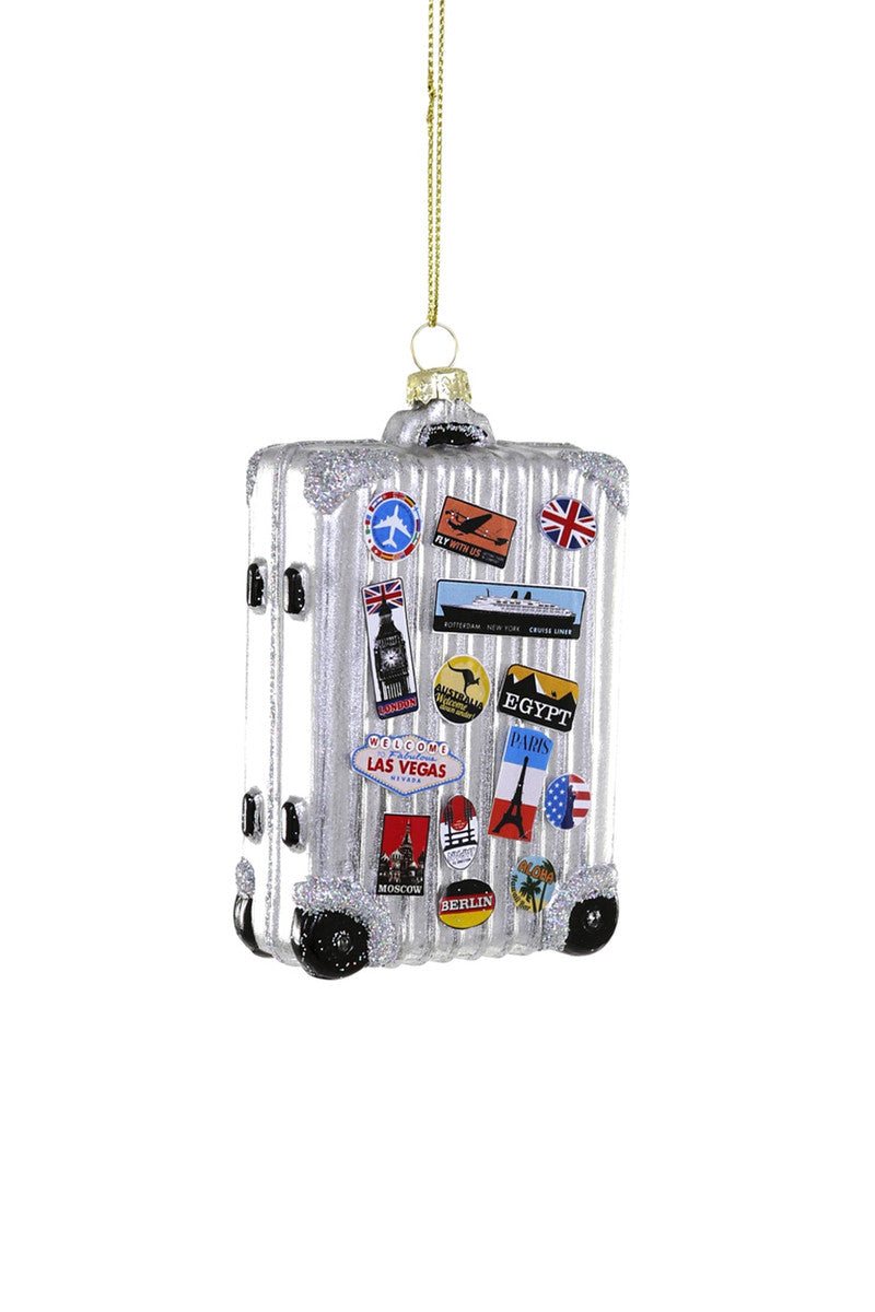 Jetsetter Suitcase Ornament