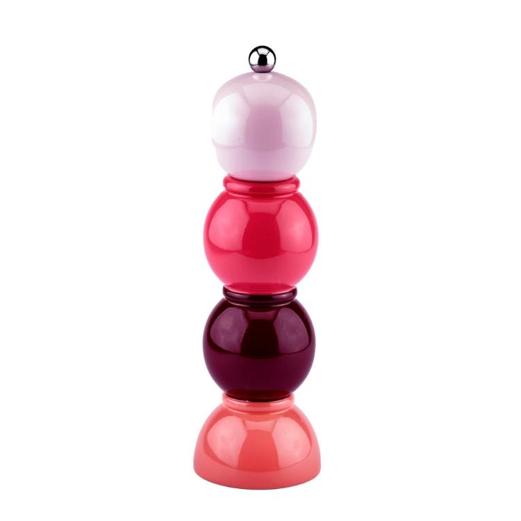 Multi Pink Bobbin Salt and Pepper Grinder