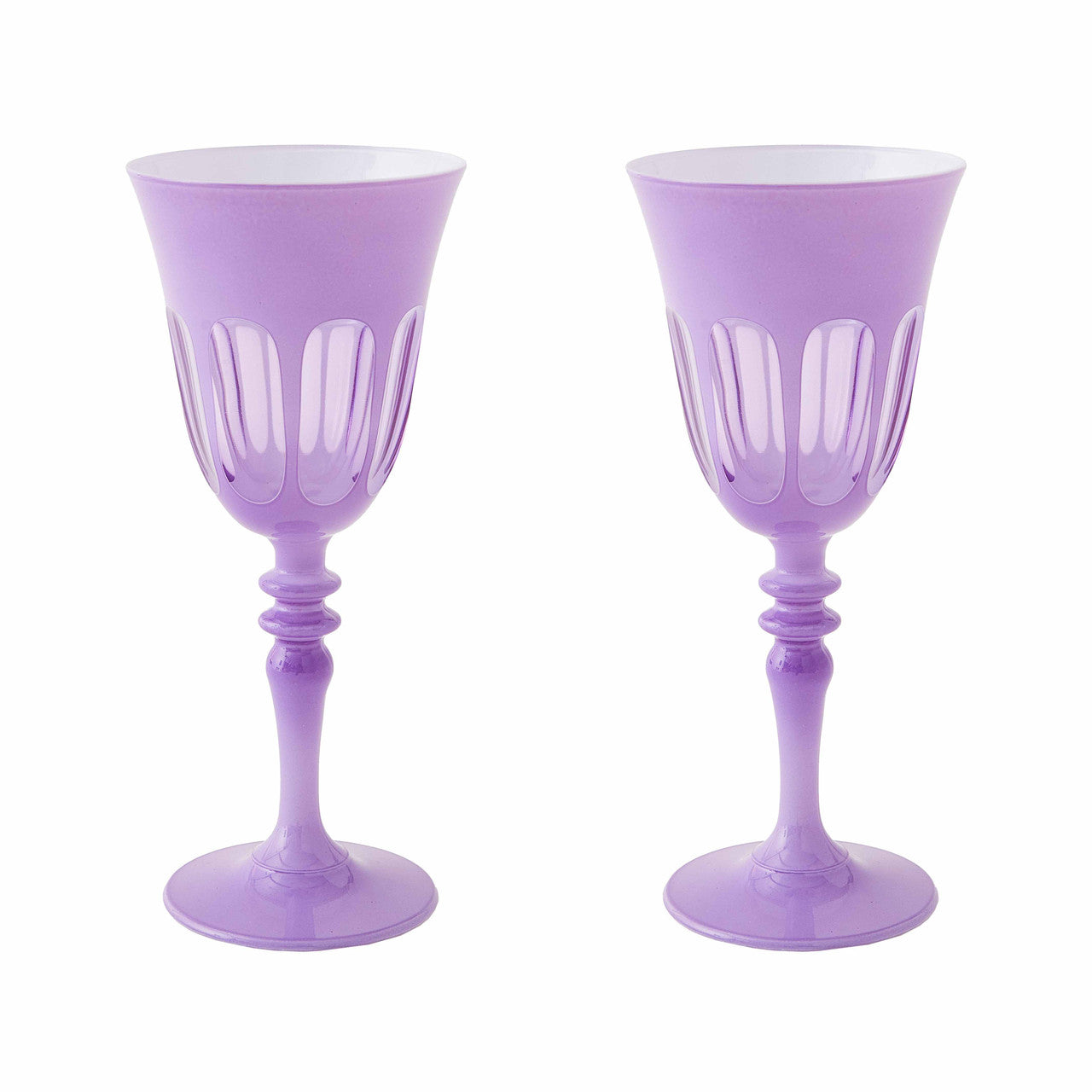 Rialto Wine Glass in Lupine