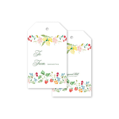 Jardin Colore Gift Tags