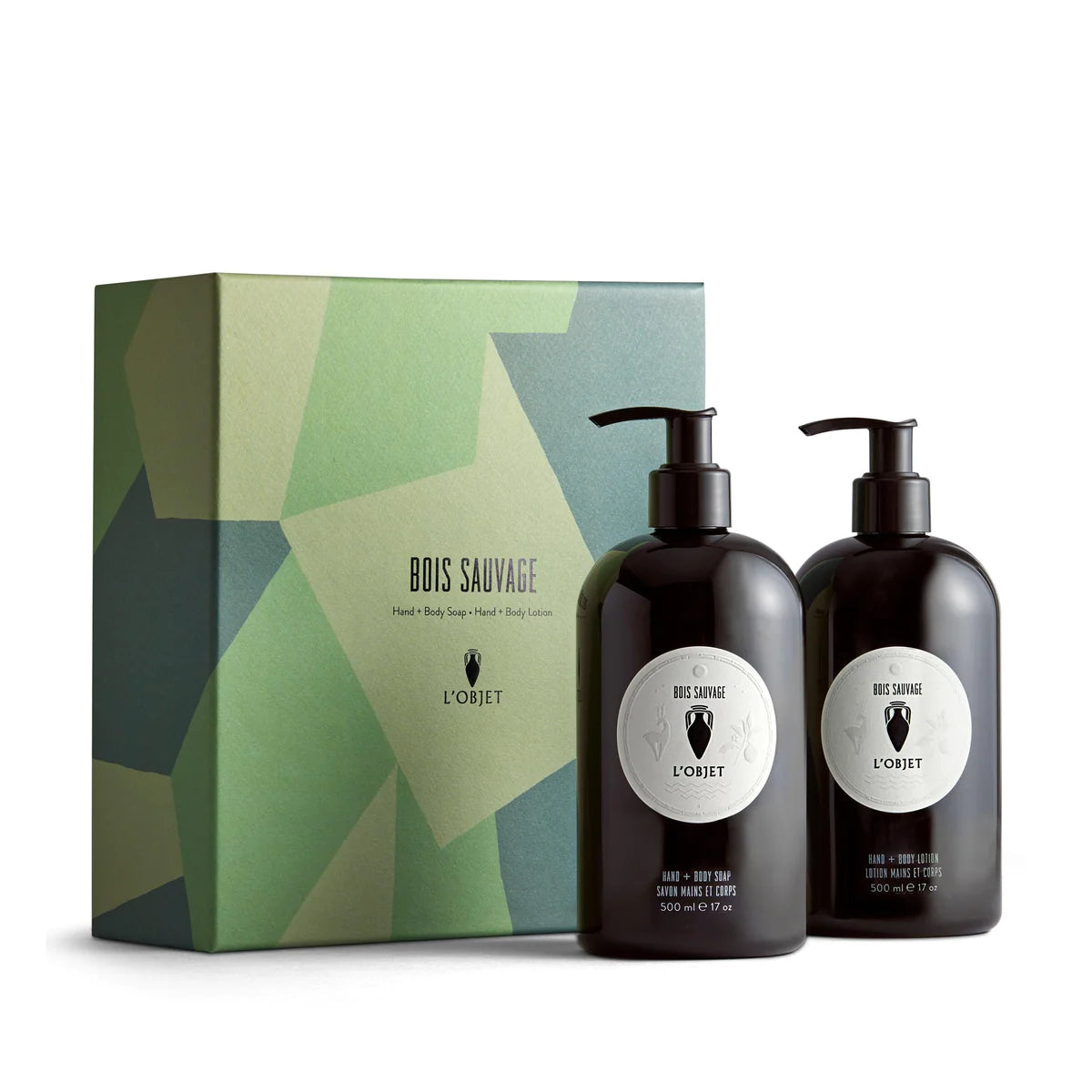 Bois Savage Hand & Body Soap and Lotion Gift Set