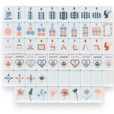 Mahjong Tiles in Desert Dreams