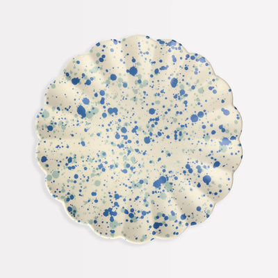 Small Speckled Bamboo Plates