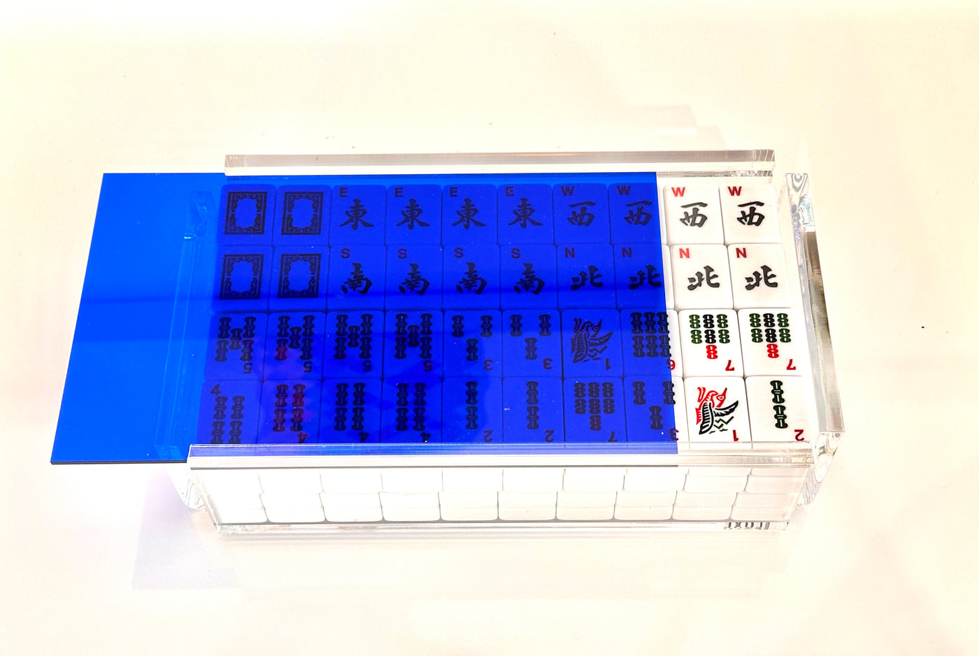 Acrylic Mahjong Set