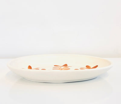 Fern Oval Plate