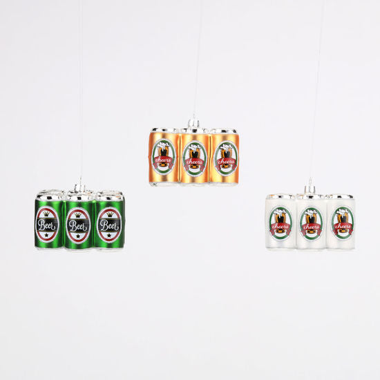 Six Pack Ornaments (Various Colors)