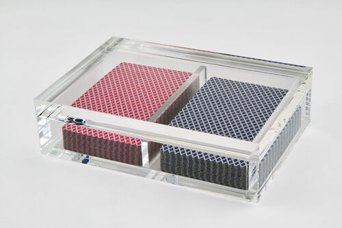 Clear Lucite Card Box