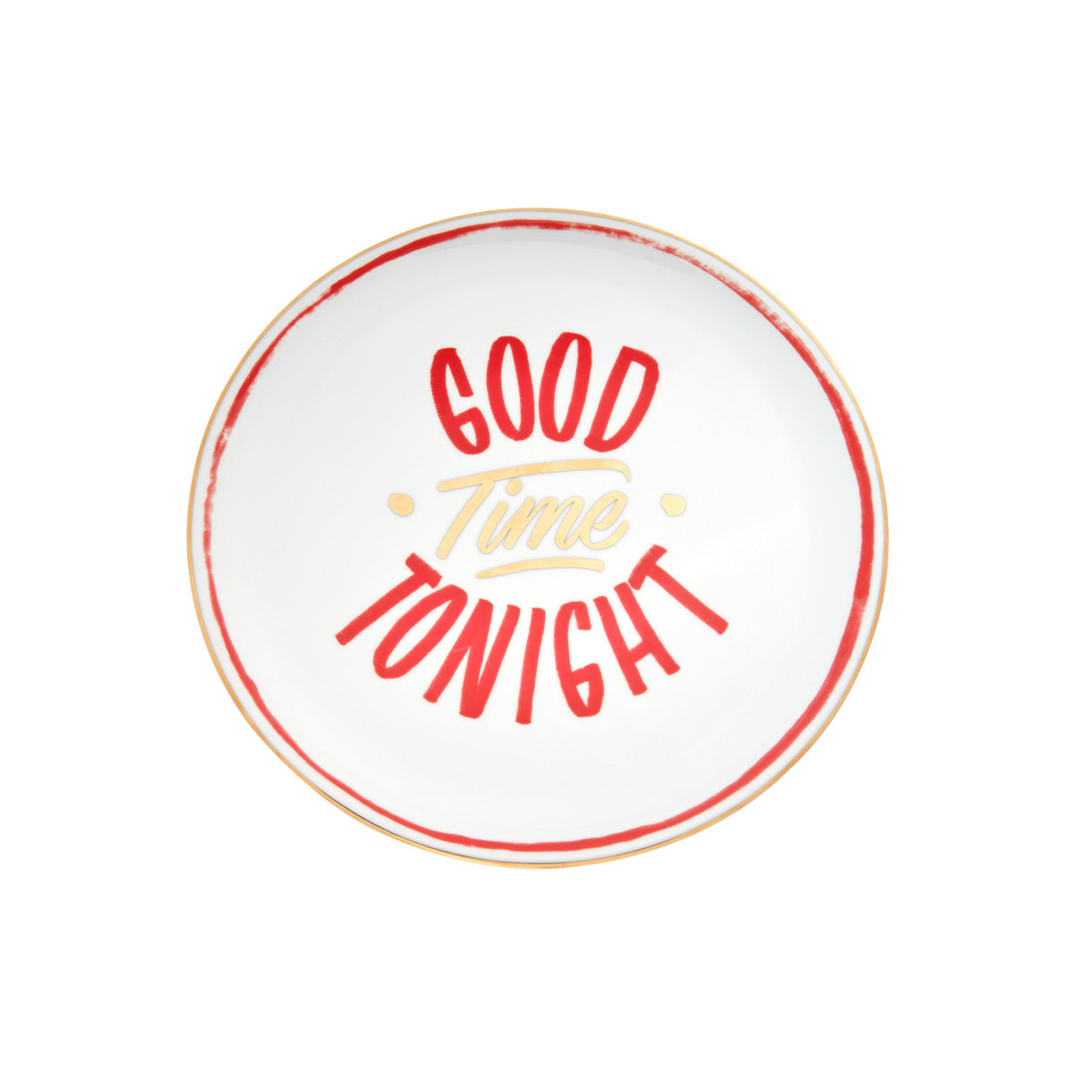 Good Times Pizza Plate