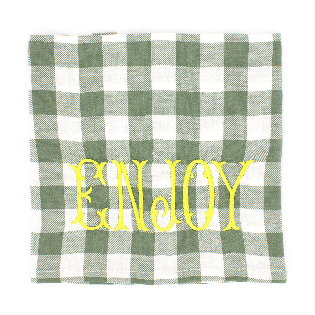 "Enjoy" Tea Towel