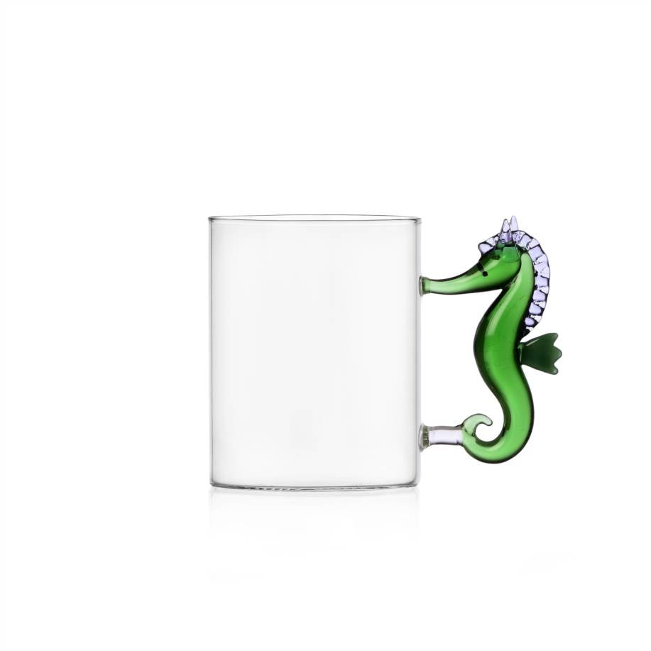 Green Seahorse Mug