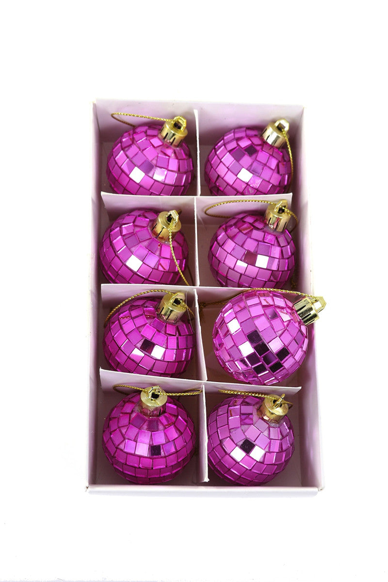 Tiny Disco Ball Ornaments (Various Colors)