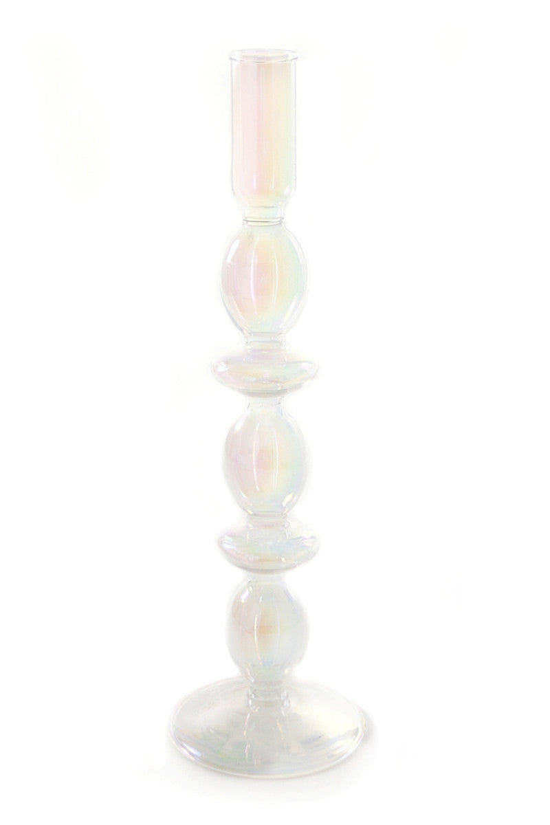 Spindle Iridescent Candlestick