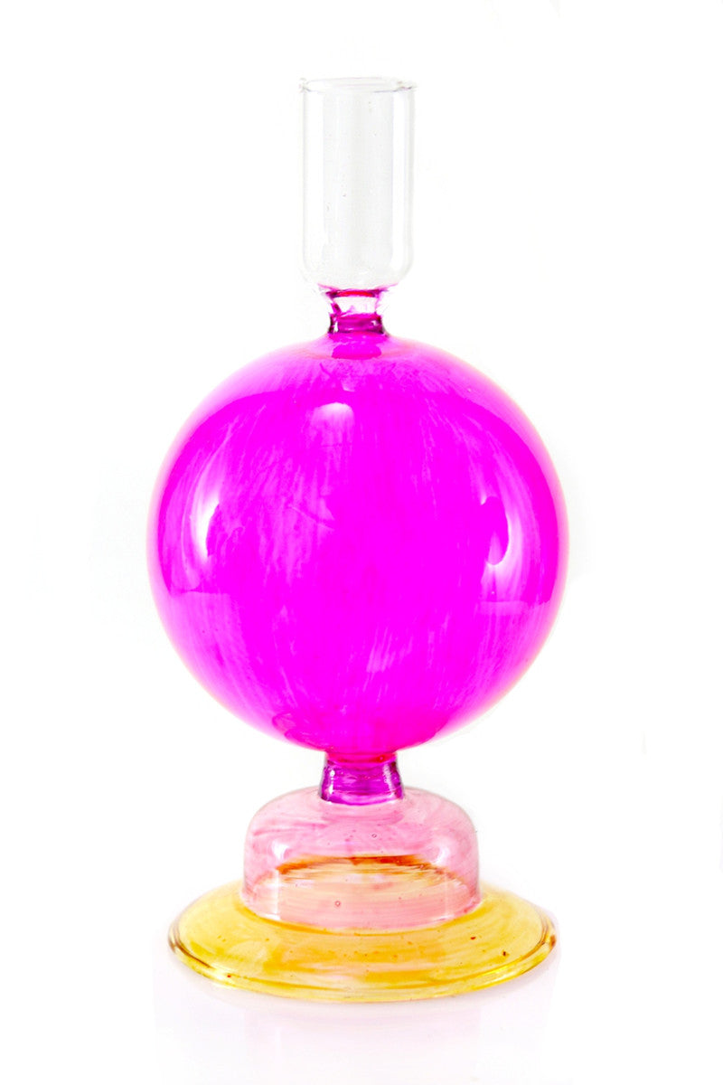 Pink Orb Candlestick