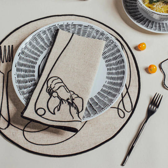 Line Drawing Placemat