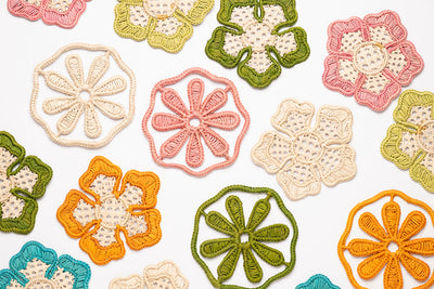Flower Coasters