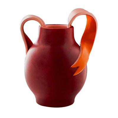 Bordeaux Ribbon Vase
