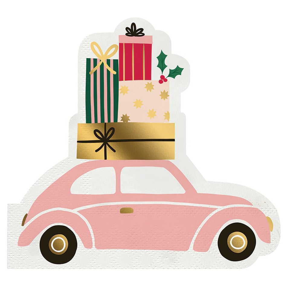 Holiday Car Napkins