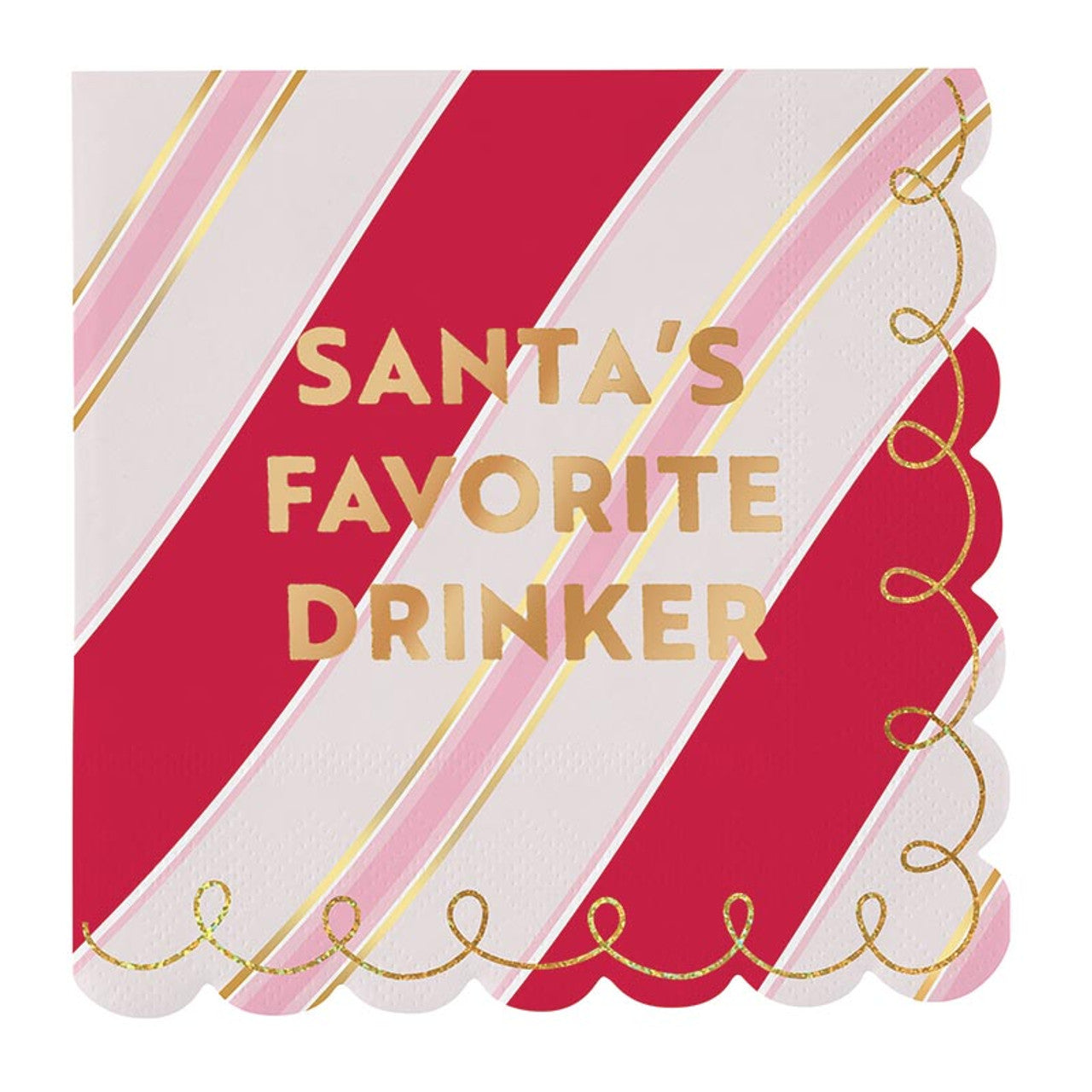 Santa's Favorite Drinker Napkin