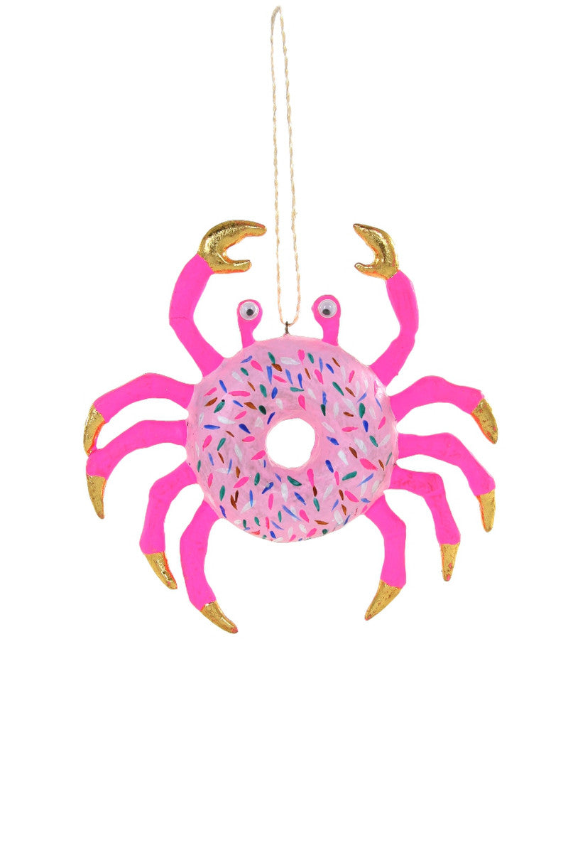 Crabby Donut Ornament