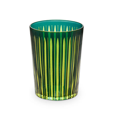 Prism Highball Glasses in Green