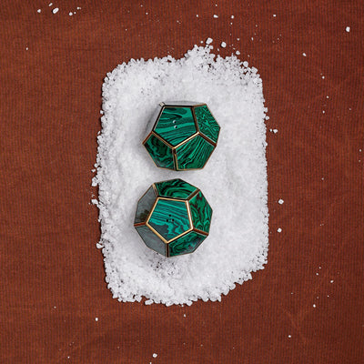 Malachite Pentagon Spice Jewels