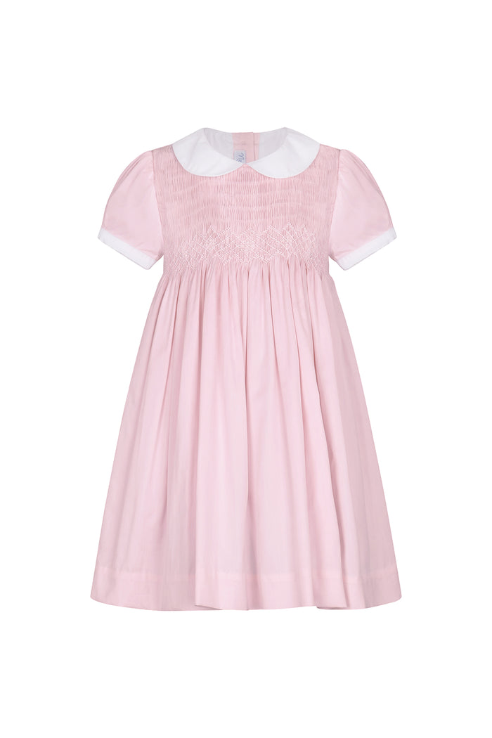 Pink Nella Smocked Dress (Various Sizes)