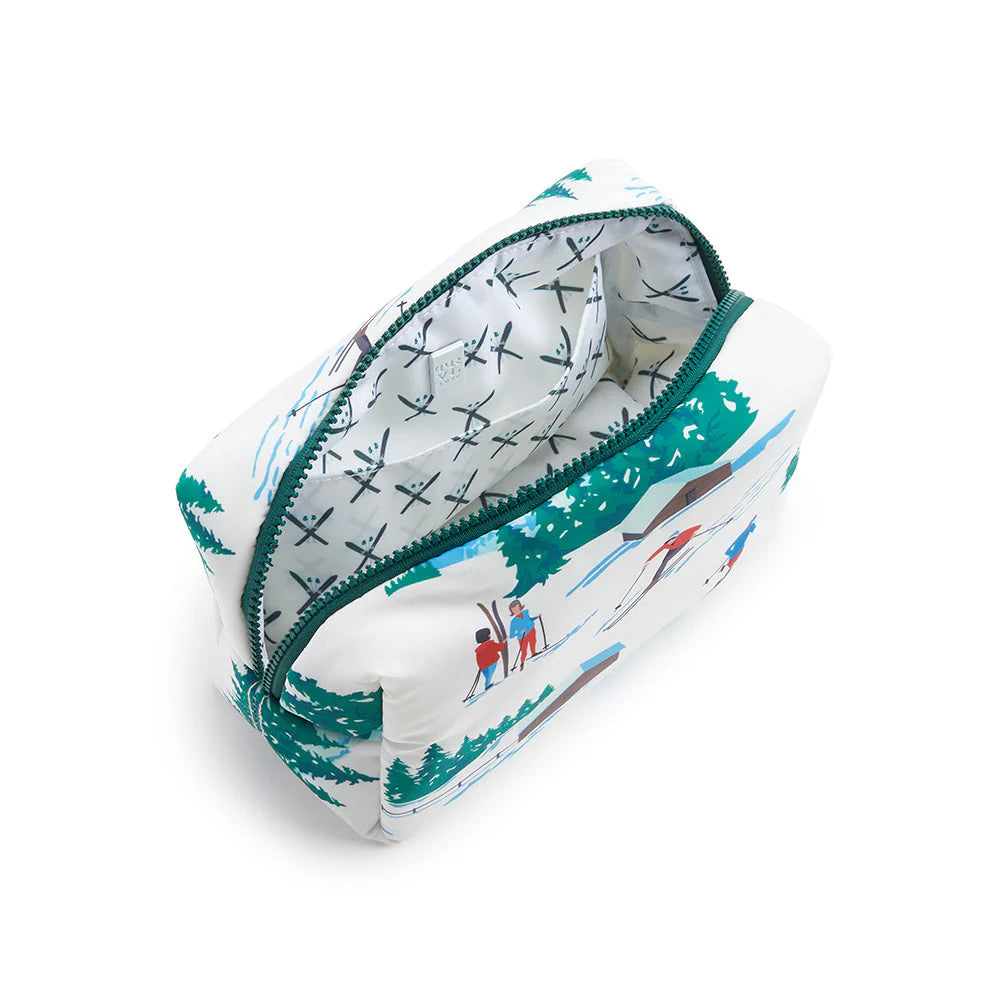 Luxe Ski Puffer Cosmetic Bag