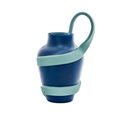 Blue Ribbon Vase