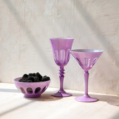 Rialto Martini Glass in Lupine
