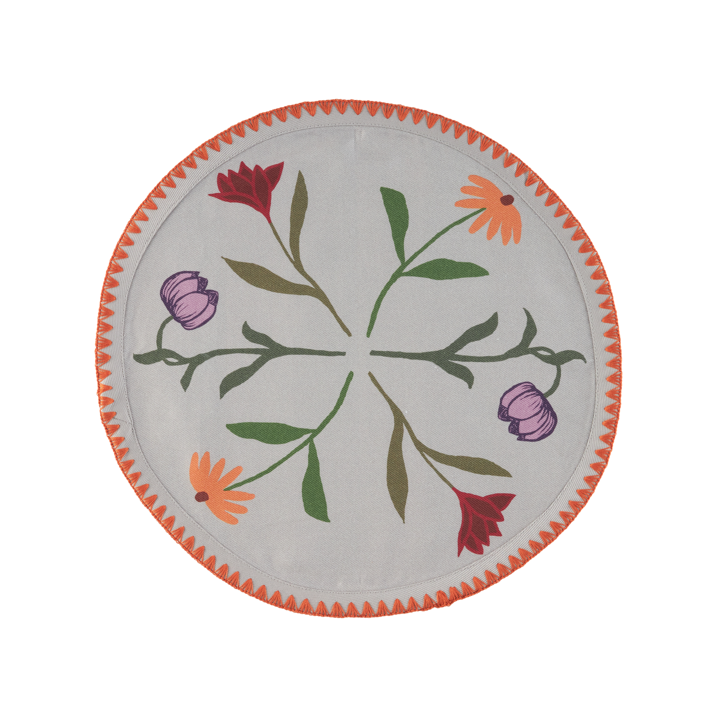 Round Placemats Picnic on the Meadow (Set of 6)