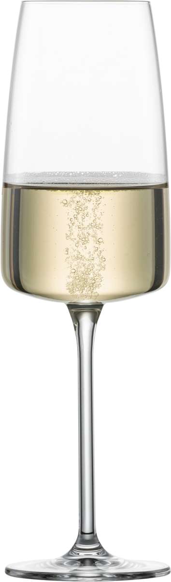 Sparking Wine Glass Vivid Senses