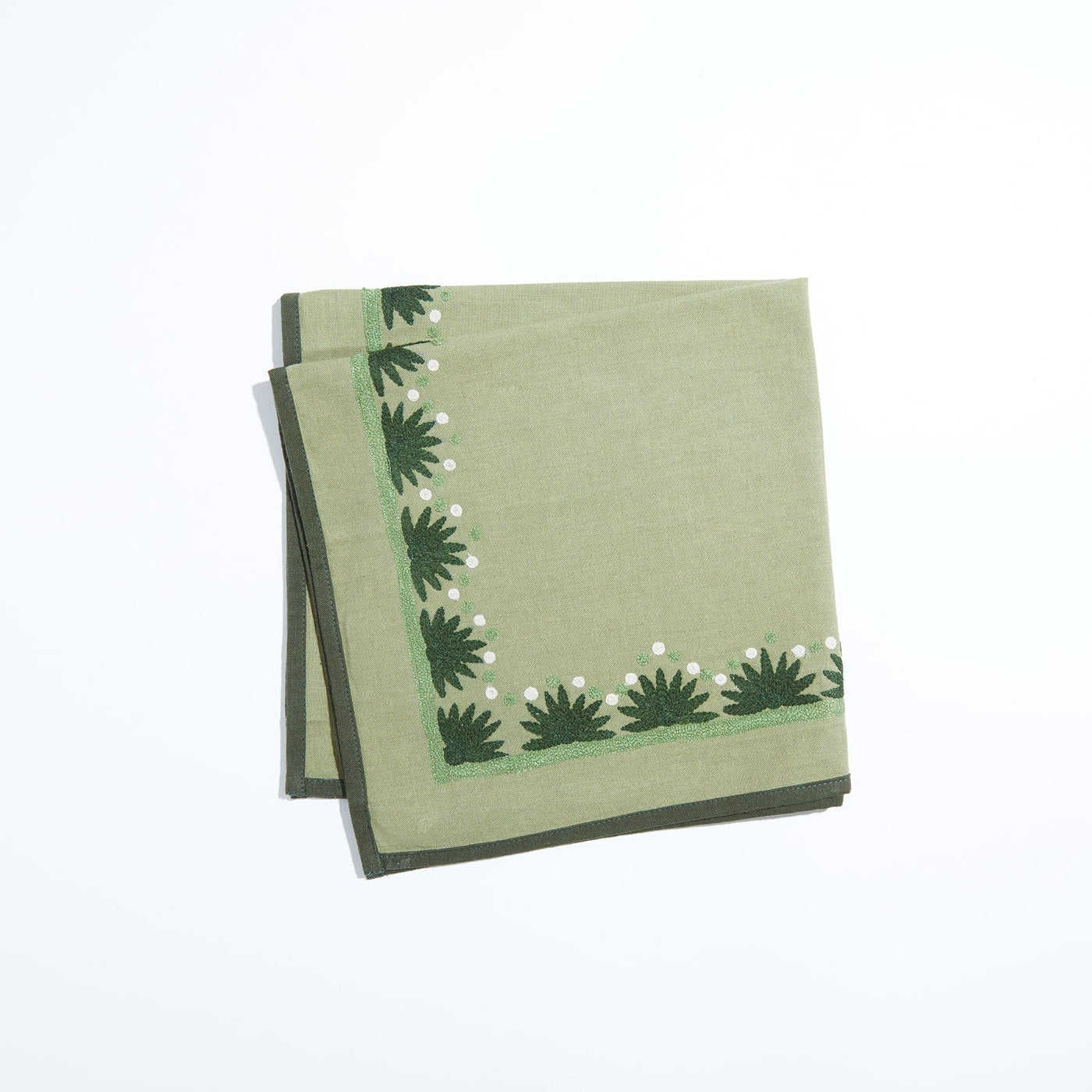 Starburst Napkin in Evergreen