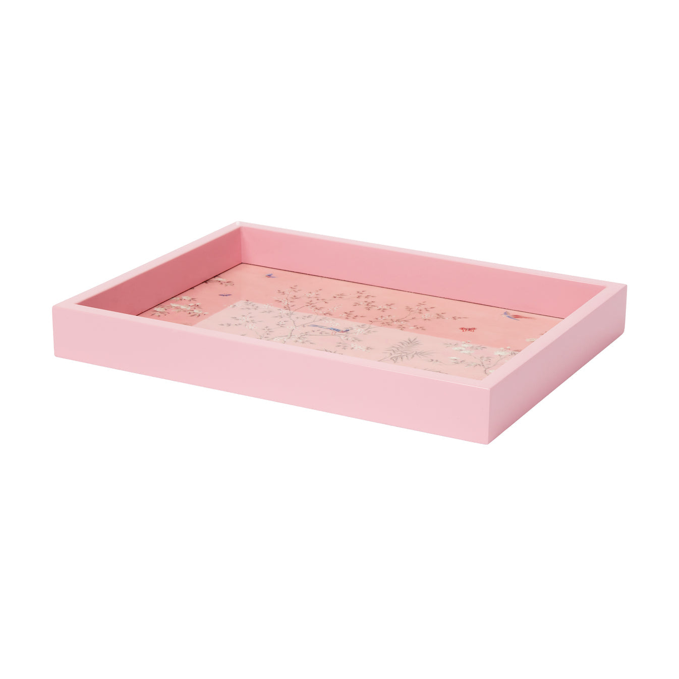 Small Chinoiserie Tray (Various Colors)