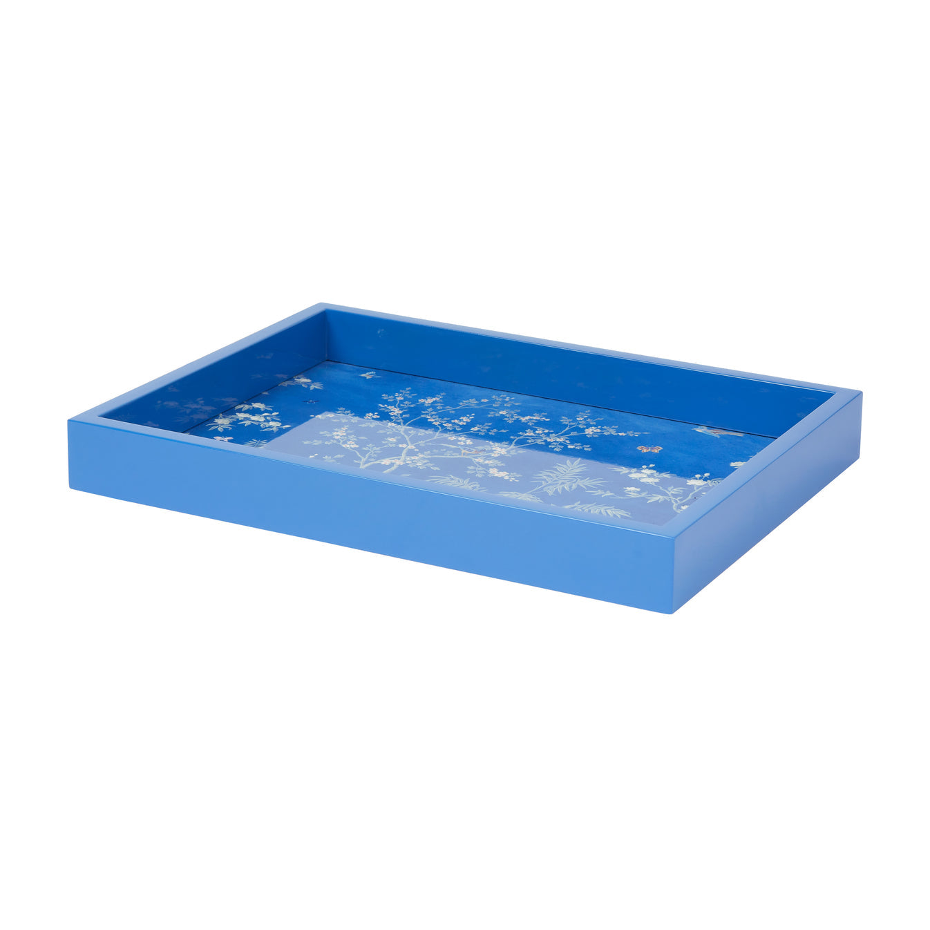 Small Chinoiserie Tray (Various Colors)