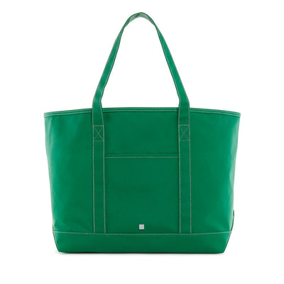 Coated Canvas Maxi Tote (Various Colors)