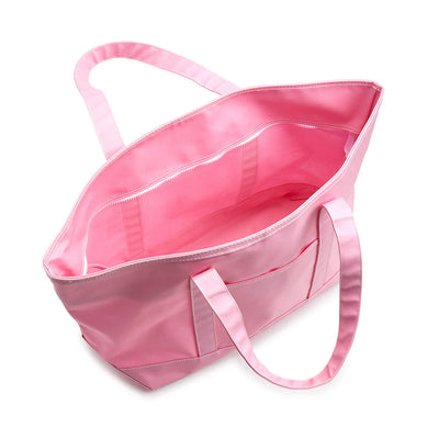 Coated Canvas Maxi Tote (Various Colors)