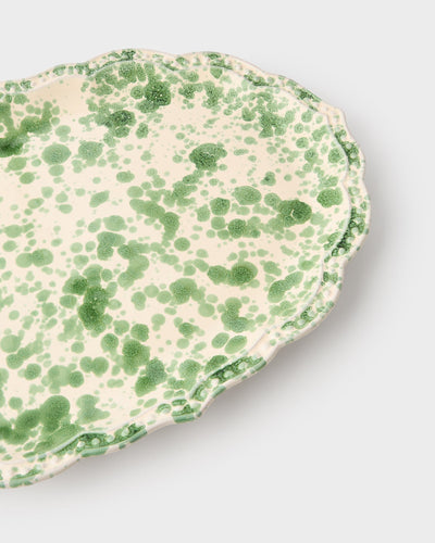 Speckled Oval Serving Plate (Various Colors)