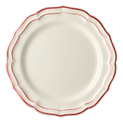 Hand Painted Filet Dessert Plate (Various Colors)